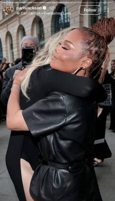 Paris Jackson and Janet Jackson put feud rumours to rest at PFW