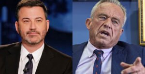 Jimmy Kimmel fires back at Robert F. Kennedy Jr amid Stephen Colbert show fallout